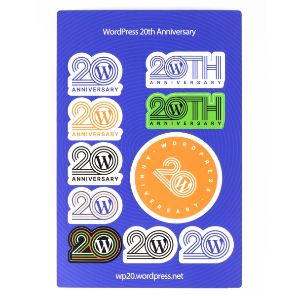WP20 Sticker Sheet