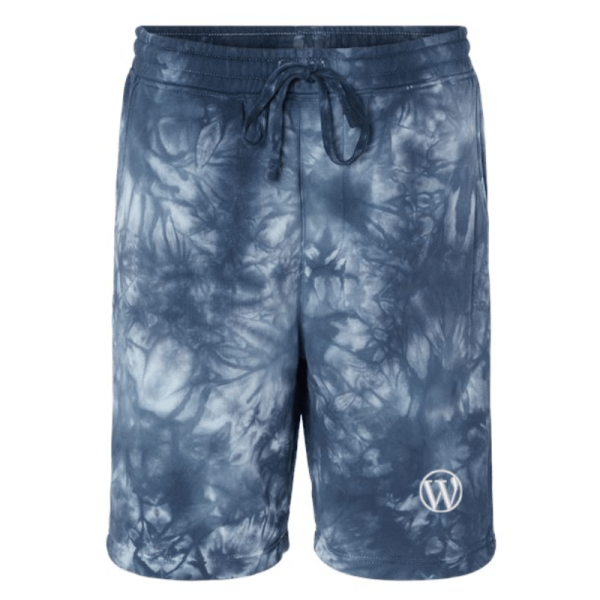 WordPress Tie Dye Shorts